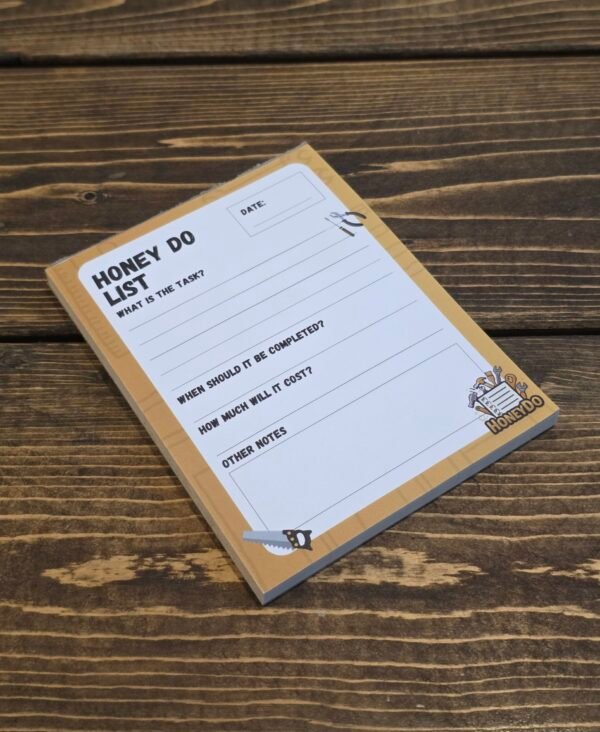 Honey Do List - Note Pad