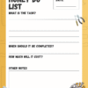 Honey Do List - Note Pad